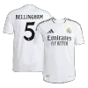 Men's Real Madrid BELLINGHAM #5 Home Player Version Soccer Jersey 2024/25 - worldjerseyshop