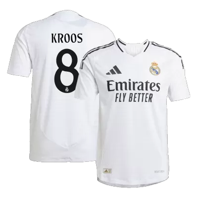 Men's Real Madrid KROOS #8 Home Player Version Soccer Jersey 2024/25 - worldjerseyshop