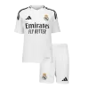 Kids Real Madrid MBAPPÉ #9 Home Soccer Jersey Kits(Jersey+Shorts) 2024/25 - worldjerseyshop