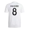 Men's Real Madrid VALVERDE #8 Home Player Version Soccer Jersey 2024/25 - worldjerseyshop