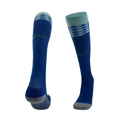 Men's Brazil Away Soccer Socks 2024 - worldjerseyshop