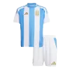 Kids Argentina Home Soccer Jersey Kits(Jersey+Shorts) 2024 - worldjerseyshop