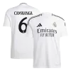 Men's Real Madrid CAMAVINGA #6 Home Soccer Short Sleeves Jersey 2024/25 - worldjerseyshop