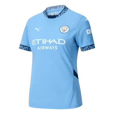 Women's Manchester City Home Soccer Jersey Shirt 2024/25 - worldjerseyshop