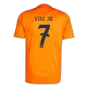 Men's Real Madrid VINI JR. #7 Away Player Version Soccer Jersey 2024/25 - worldjerseyshop