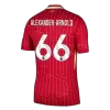 Men's Liverpool ALEXANDER-ARNOLD #66 Home Soccer Short Sleeves Jersey 2024/25 - worldjerseyshop