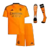 Kids's Real Madrid Away Soccer Whole Kits(Jerseys+Shorts+Socks) 2024/25 - worldjerseyshop