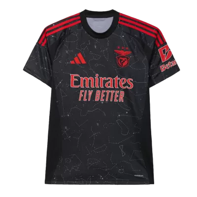 Men's Benfica Away Soccer Short Sleeves Jersey 2024/25 - worldjerseyshop