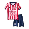 Kids Chivas Home Soccer Jersey Kits(Jersey+Shorts) 2024/25 - worldjerseyshop