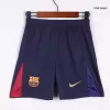 Kids Barcelona Home Soccer Jersey Kits(Jersey+Shorts) 2024/25 - Spotify Logo Without Text - worldjerseyshop