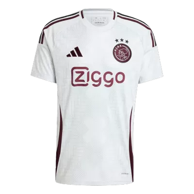 Men's Ajax Third Away Soccer Short Sleeves Jersey 2024/25 - worldjerseyshop