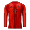 Men's Bayern Munich Home Soccer Long Sleeves Jersey 2024/25 - worldjerseyshop