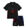 Kids Barcelona Away Soccer Jersey Kits(Jersey+Shorts) 2024/25 - Spotify Logo Without Text - worldjerseyshop