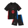 Kids Barcelona Away Soccer Jersey Kits(Jersey+Shorts) 2024/25 - Spotify Logo Without Text - worldjerseyshop