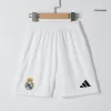 Kids Real Madrid Home Soccer Jersey Kits(Jersey+Shorts) 2024/25 - worldjerseyshop