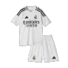 Kids Real Madrid Home Soccer Jersey Kits(Jersey+Shorts) 2024/25 - worldjerseyshop