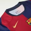 Men's Barcelona Home Soccer Short Sleeves Jersey 2024/25 COLDPLAY - worldjerseyshop