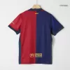 Men's Barcelona Home Soccer Short Sleeves Jersey 2024/25 - Spotify Logo Without Text - worldjerseyshop