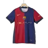 Men's Barcelona Home Soccer Short Sleeves Jersey 2024/25 COLDPLAY - worldjerseyshop