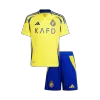 Kids Al Nassr Home Soccer Jersey Kits(Jersey+Shorts) 2024/25 - worldjerseyshop