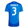 Men's Italy DIMARCO #3 Home Soccer Short Sleeves Jersey 2024 - worldjerseyshop