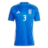 Men's Italy DIMARCO #3 Home Soccer Short Sleeves Jersey 2024 - worldjerseyshop